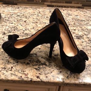 Black Velvet Shoes